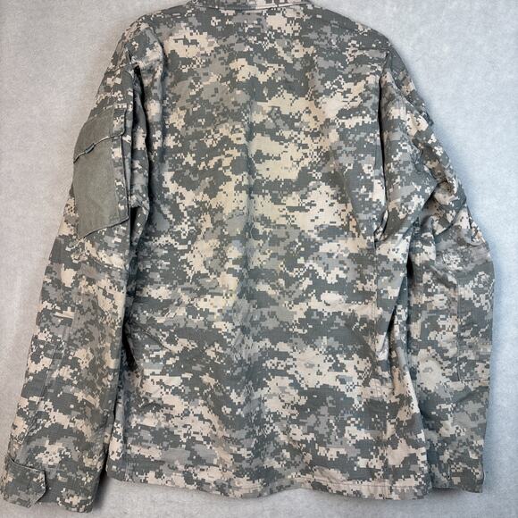 US Army Digital Camo ACU Jacket Medium Regular Coat Army Combat Uniform - Picture 8 of 8
